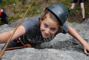 Camp Suisse Session 3; Outdoor rock climbing