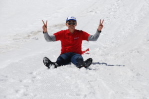Camp Suisse Session 2 2016; Sledding; Glacier 3000