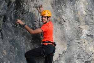 Yellow Group; Camp Suisse Session 1 2016; outdoor rock climbing