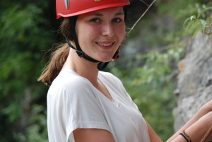 Yellow Group; Camp Suisse Session 1 2016; outdoor rock climbing