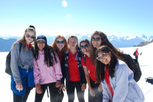 Camp Suisse Session 2 2016; Glacier 3000