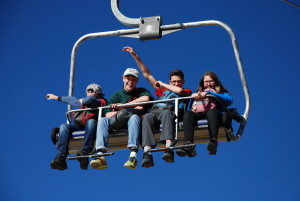 Camp Suisse Session 4 2016; Glacier 3000; Ski lift